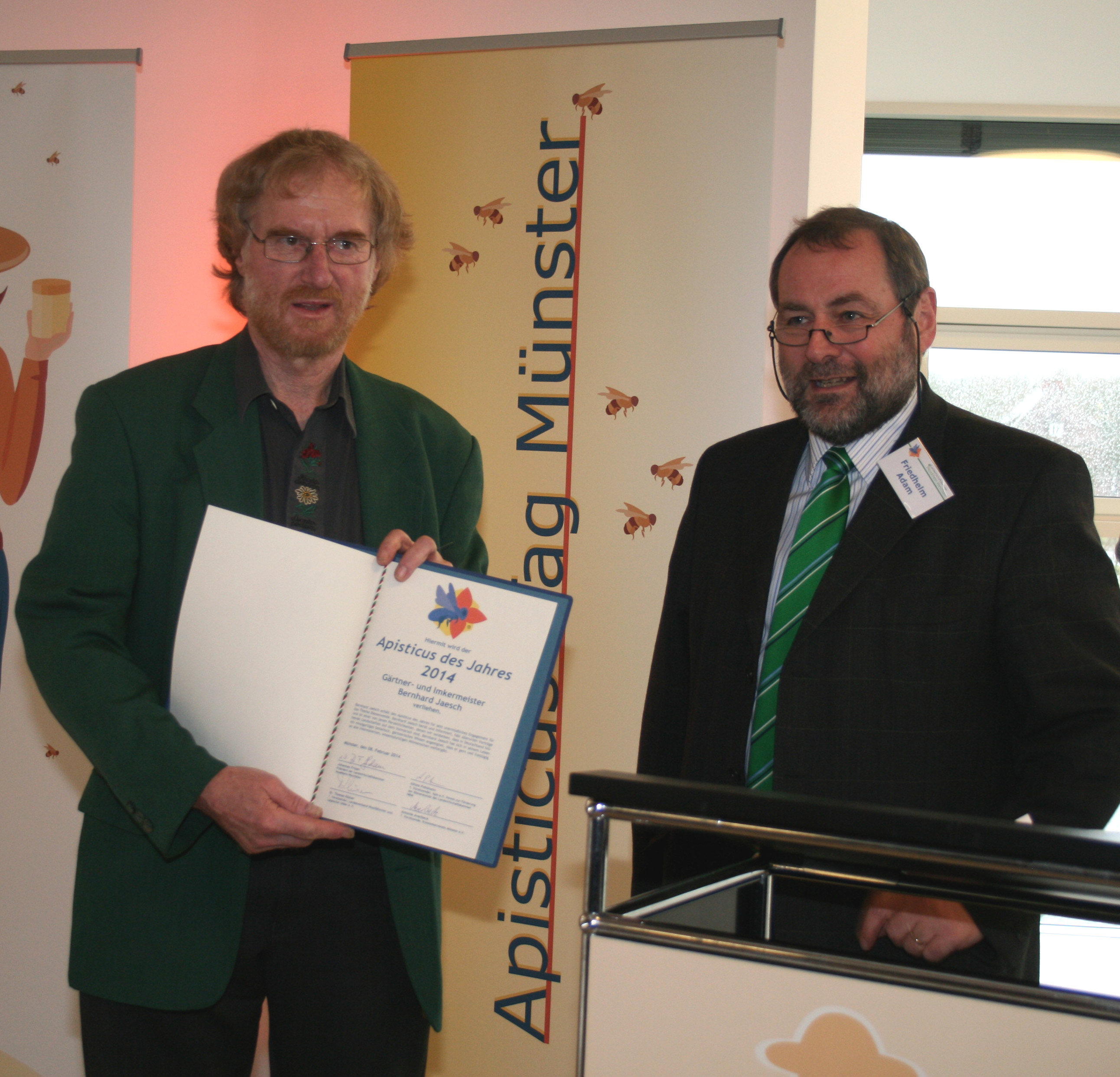 Apisticus des Jahres 2014 APIS e.V.